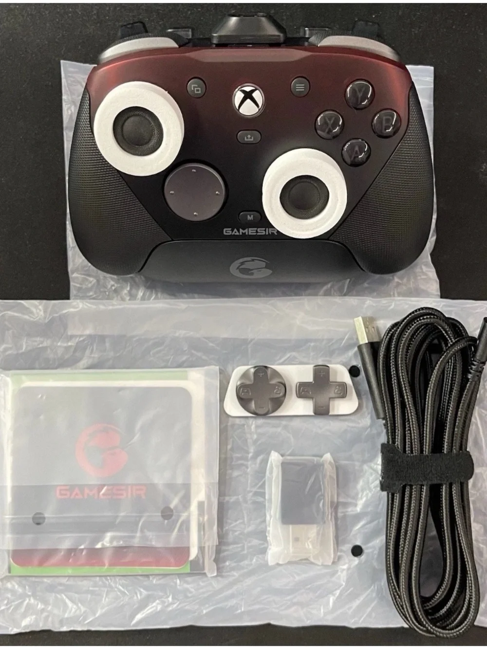 GameSir G7 Pro Tri-Mode Wireless/Wired Controller Xbox/PC/Android Black/Red
